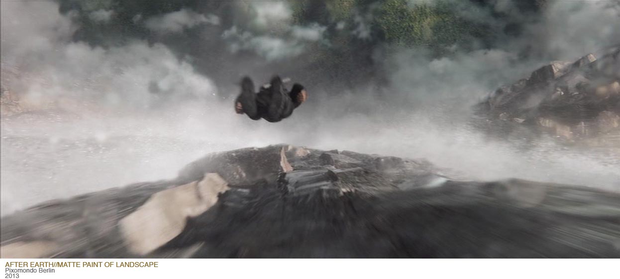 After Earth Matte Painting